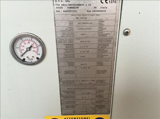 compressed air treatment system 