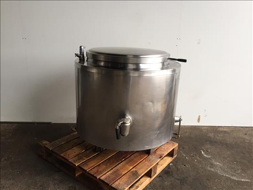 Stainless jacketed vessel