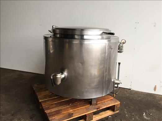 Stainless jacketed vessel