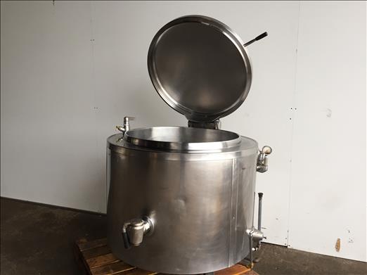 Stainless jacketed vessel