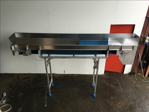 Stainless trough conveyor