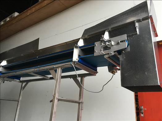 Stainless trough conveyor