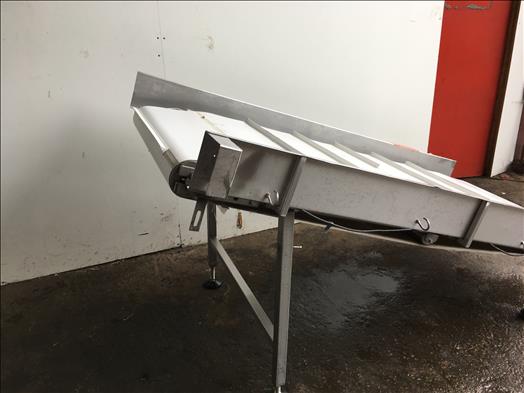 stainless incline conveyor