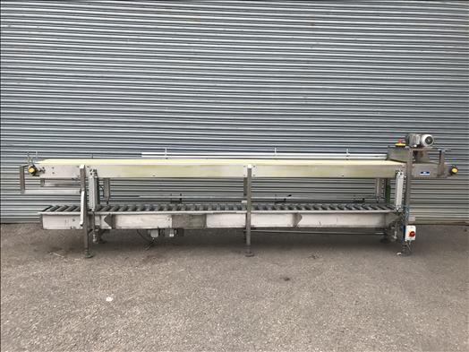 stainless two tier conveyor