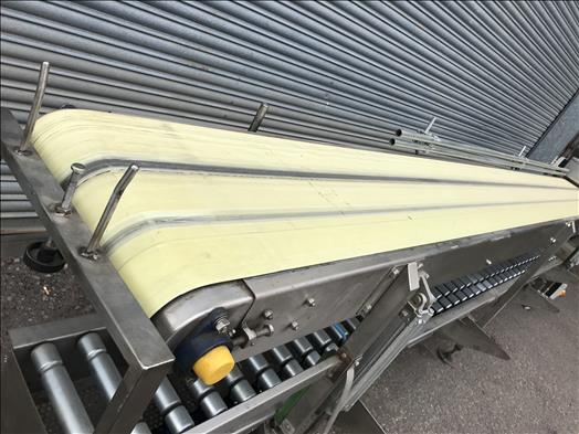 stainless two tier conveyor