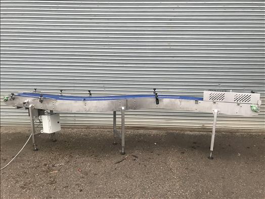 Stainless S bend conveyor