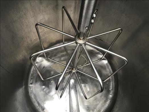 Stainless whisk mixer