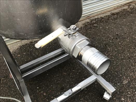 Stainless whisk mixer