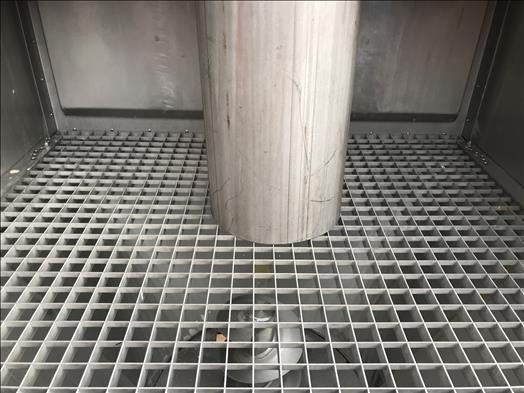 250Kg stainless agitated hopper