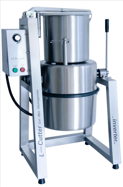 Vertical cutter mixer