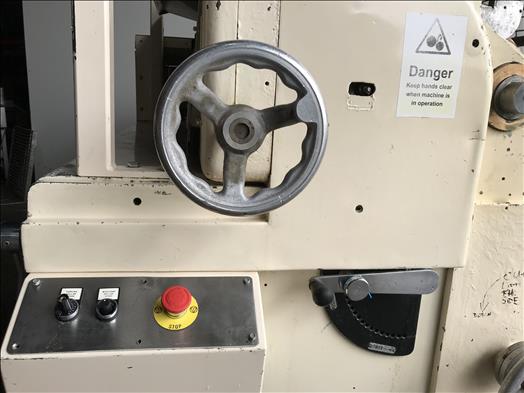 Rotary biscuit moulder