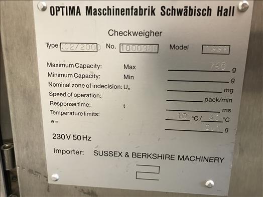 Checkweigher