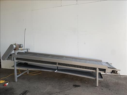 Stainless mesh conveyor