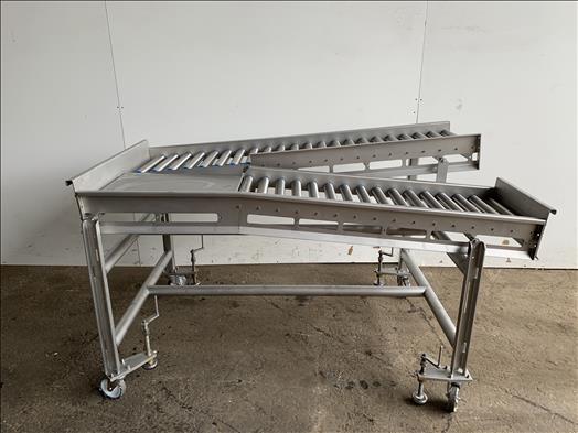 Stainless roller conveyor