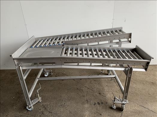 Stainless roller conveyor