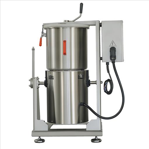 Vertical cutter mixer