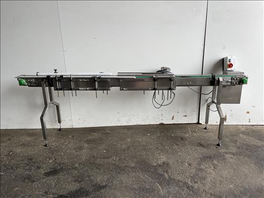 Slat chain conveyor