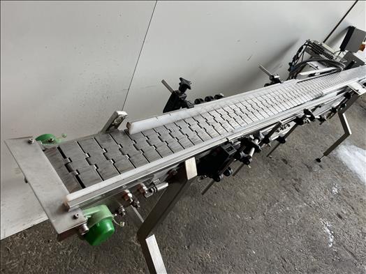 Slat chain conveyor