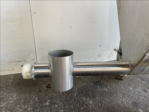 Stainless hopper and screw