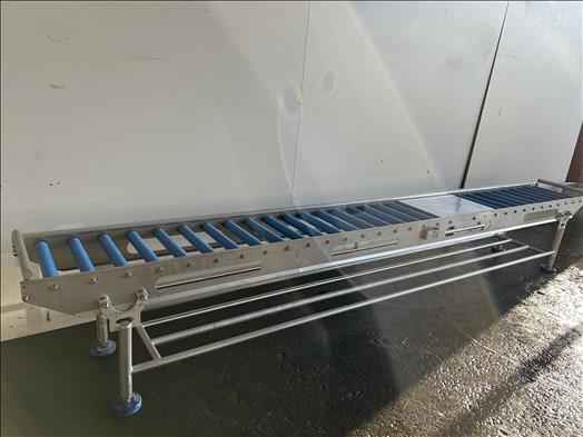 Stainless roller conveyor