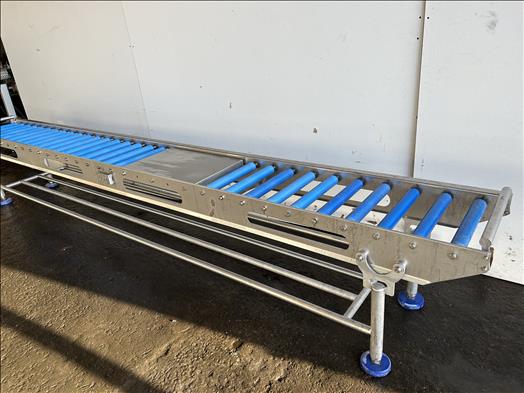 Stainless roller conveyor