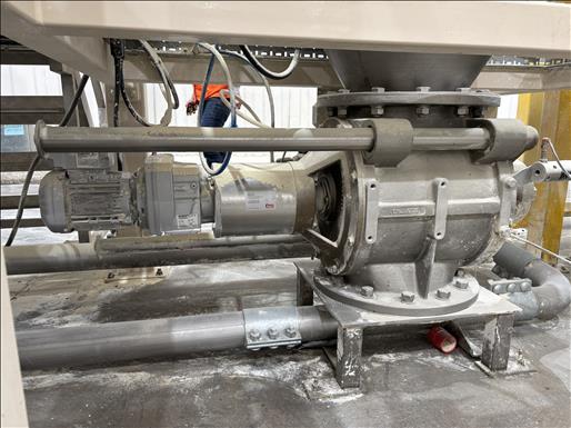 Bulk bag discharge station