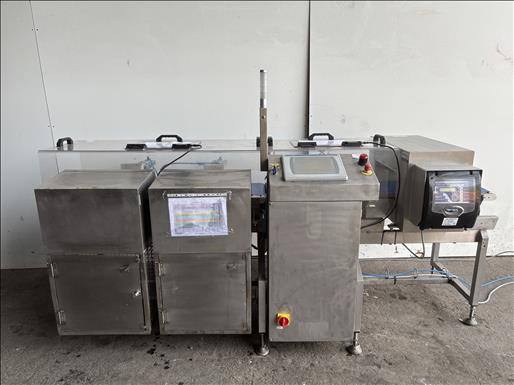 Metal detector checkweigher