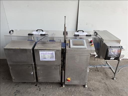 Metal detector checkweigher