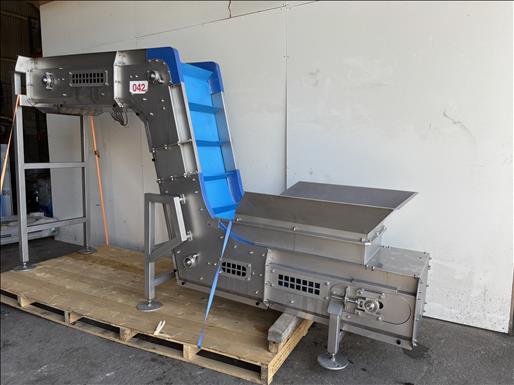 Swan neck conveyor