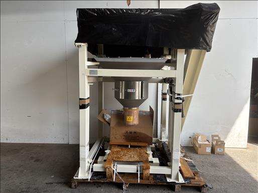 Bulk bag discharge station