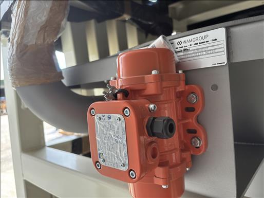 Bulk bag discharge station
