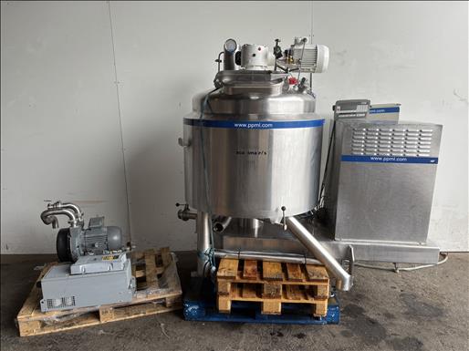 High shear mixer batch unit