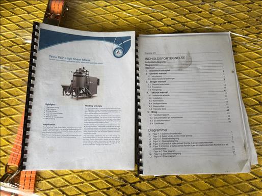High shear mixer batch unit