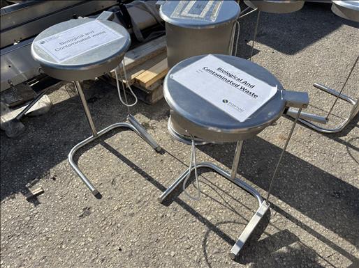 Stainless bins