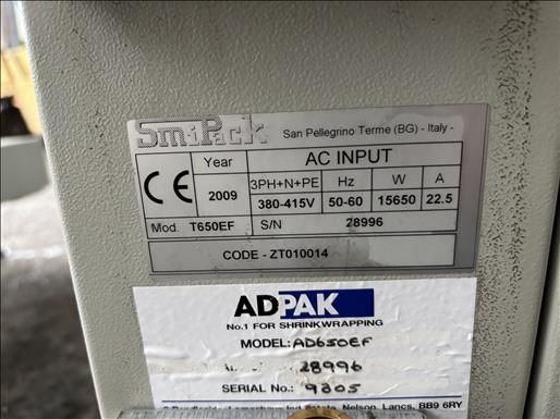 Sleeve wrapper and shrink tunnel