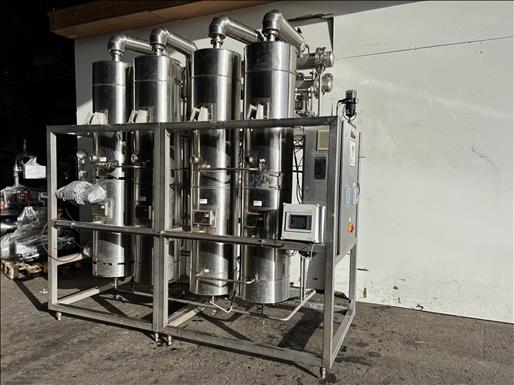 Multistage Pressure Column Distillation Unit