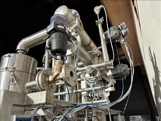 Multistage Pressure Column Distillation Unit