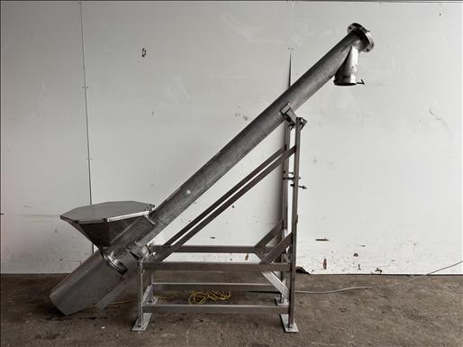 Elevator screw conveyor