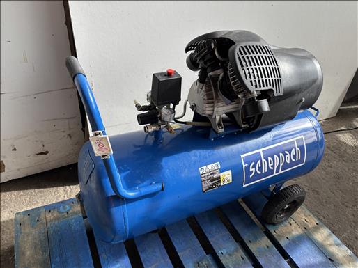 Twin cylinder air compressor