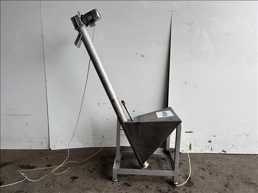 Elevator screw conveyor