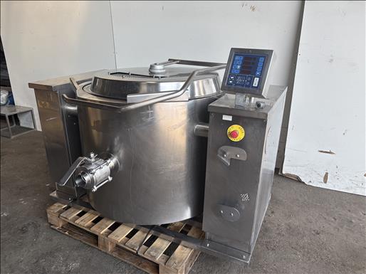 Electric steam jacketed mixing vessel