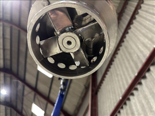 High shear mixer on stand