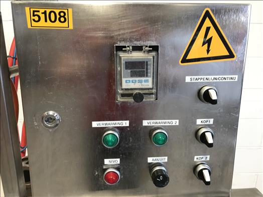 Mobile heated spray glazer